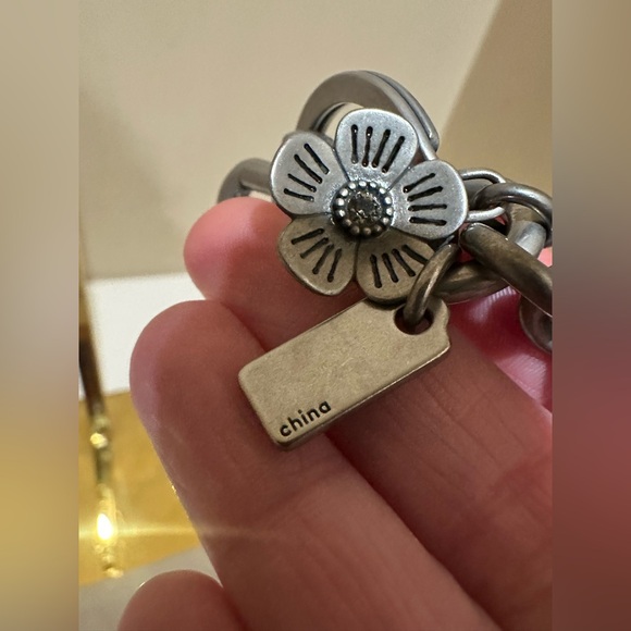 COACH SKELE DACHSHUND TEA ROSE BAG CHARM FOB - Picture 4 of 6